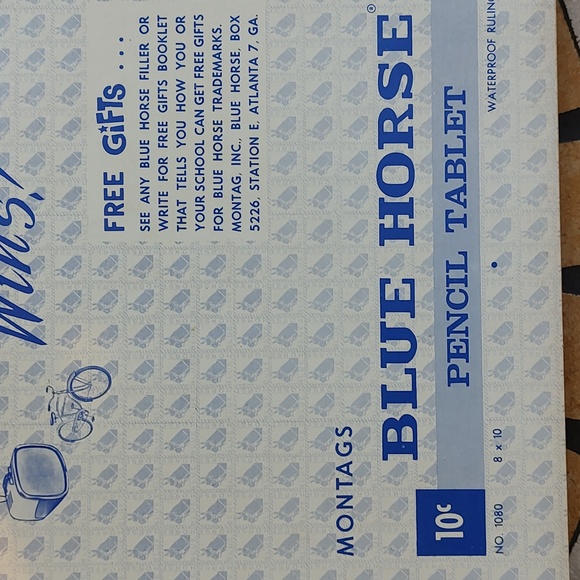 Vintage Blue Horse tablet - Picture 4 of 12